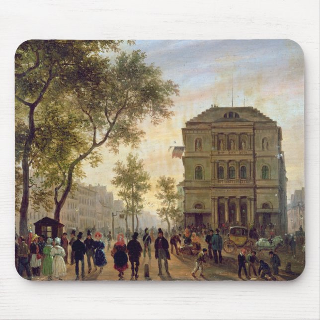 Boulevard Saint-Martin and the Theatre de Mouse Mat (Front)