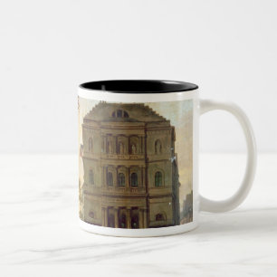 Boulevard Saint-Martin and the Theatre de Two-Tone Coffee Mug