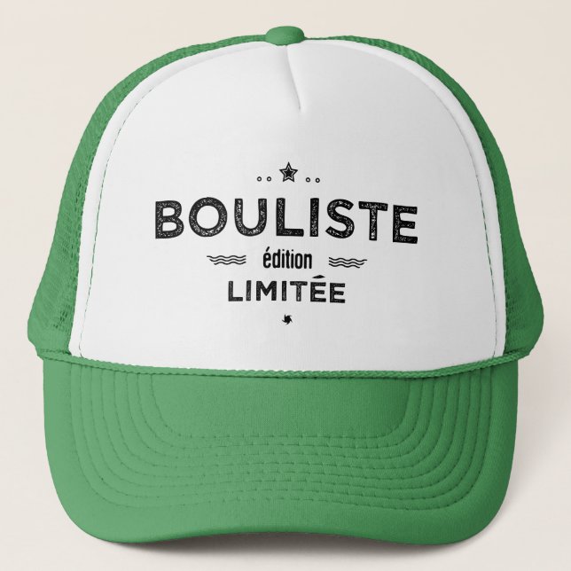 Bouliste edition limitée trucker hat (Front)