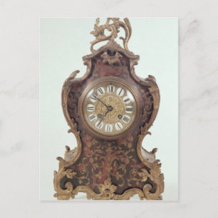 Boulle bracket clock by A.Brocot Delettrez Postcard