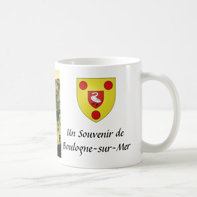Boulogne-sur-Mer Souvenir Mug (Right)