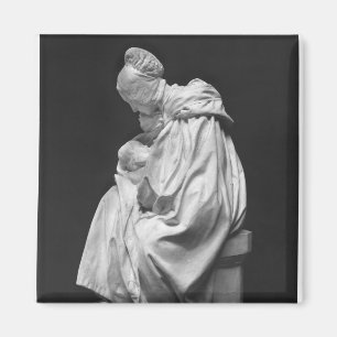 Boulonnaise Woman Feeding her Child Magnet