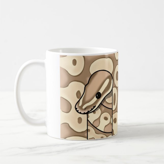 bouman311 ball python Banana Lesser Coffee Mug (Left)