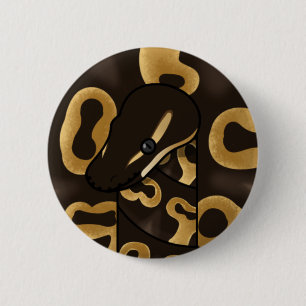 bouman388 ball python black-Lace 6 Cm Round Badge