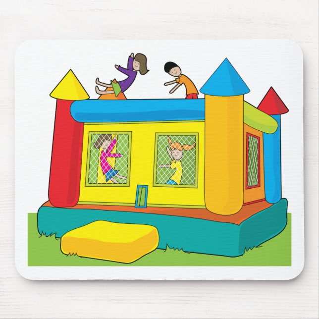 Bounce Castle Kids Mouse Mat (Front)