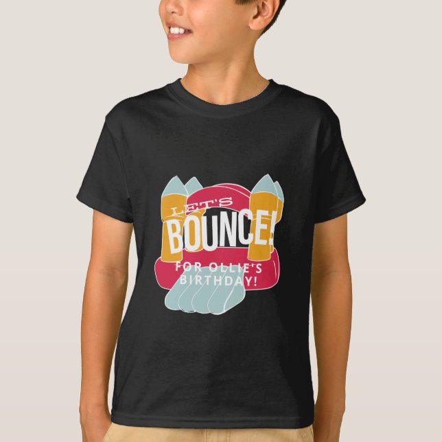 Bounce House/castle party design T-Shirt (Front)