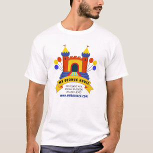 BOUNCE HOUSE INFLATABLES PARTY BIRTHDAY Business T-Shirt