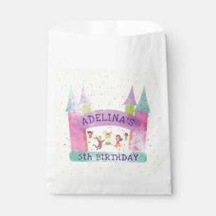 Bounce House Jump Play Gymnastics Kids Birthday Favour Bags
