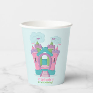Bounce House Party Paper Cups