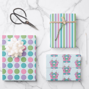 Bounce House Party Wrapping Paper Sheet