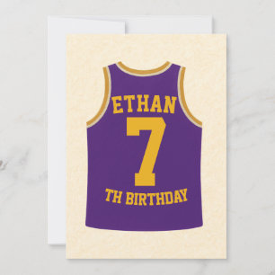 🏀 Bounce into the best birthday ever! 🎉 Invitation