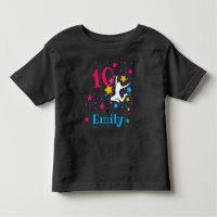 Bounce Jump Trampoline Birthday Girl Party  T-Shir