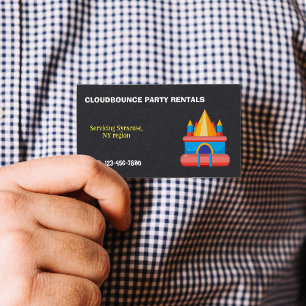 Bounce Rentals Premium Business Card