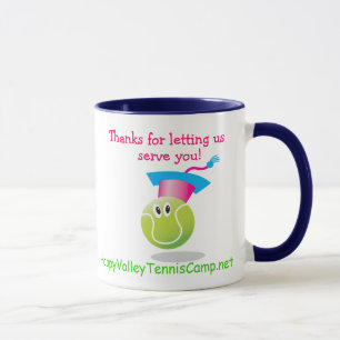 Bouncee™ smiling tennis ball_student of the game mug