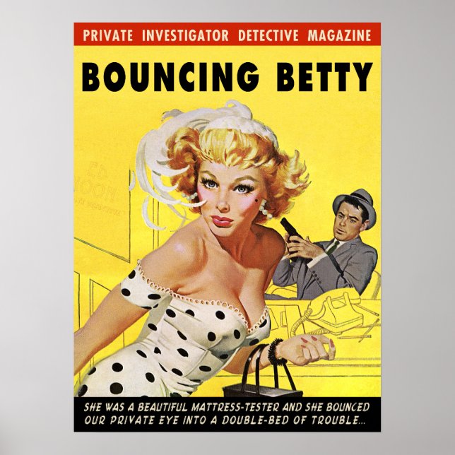 Bouncing Betty Poster (Front)