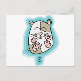 Bouncing Hamster Postcard