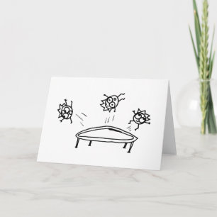 Bouncing Mathberries Card