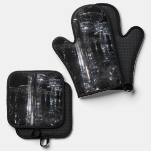 Bouncing Off Each Other Oven Mitt & Pot Holder Set