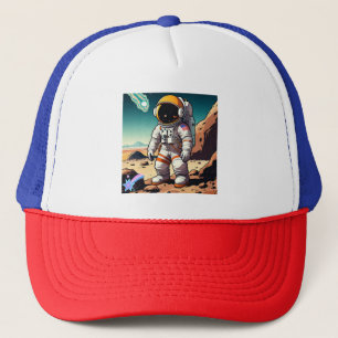 "Bouncing on New Worlds" Trucker Hat