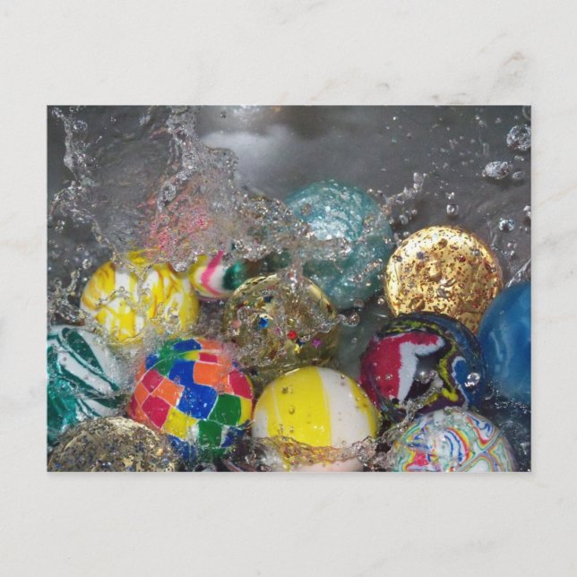 bouncy ball postcard (Front)
