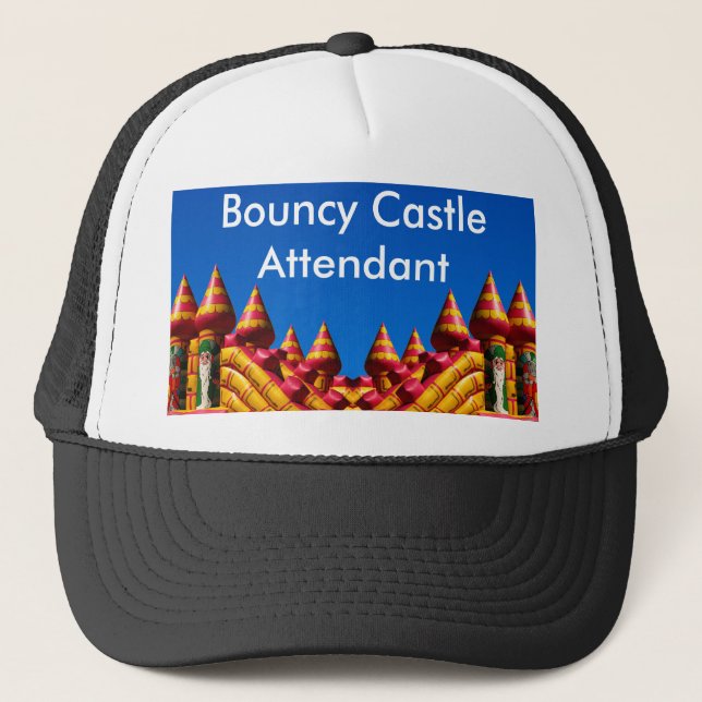Bouncy Castle Attendant's Hat (Front)