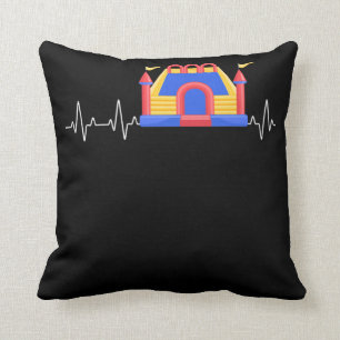 Bouncy castle Heartbeat Inflatable castle Cushion