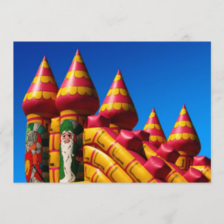 Bouncy Castle Party Invite