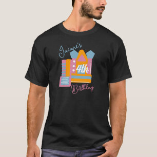 Bouncy Party Colourful Inflatables Birthday T-Shirt