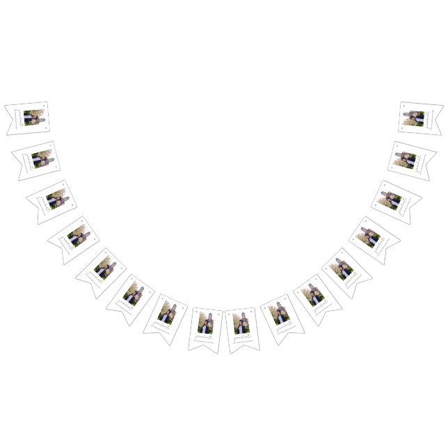 Bouncy Script Graduation  Bunting (All)