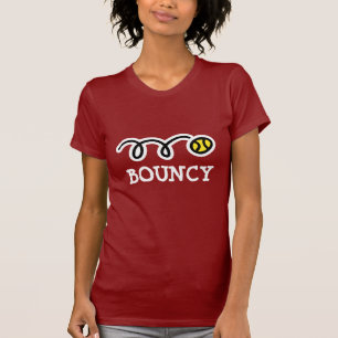 Bouncy tennis T shirt for women