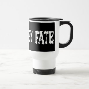 BOUND BY FATE White Travel Mug