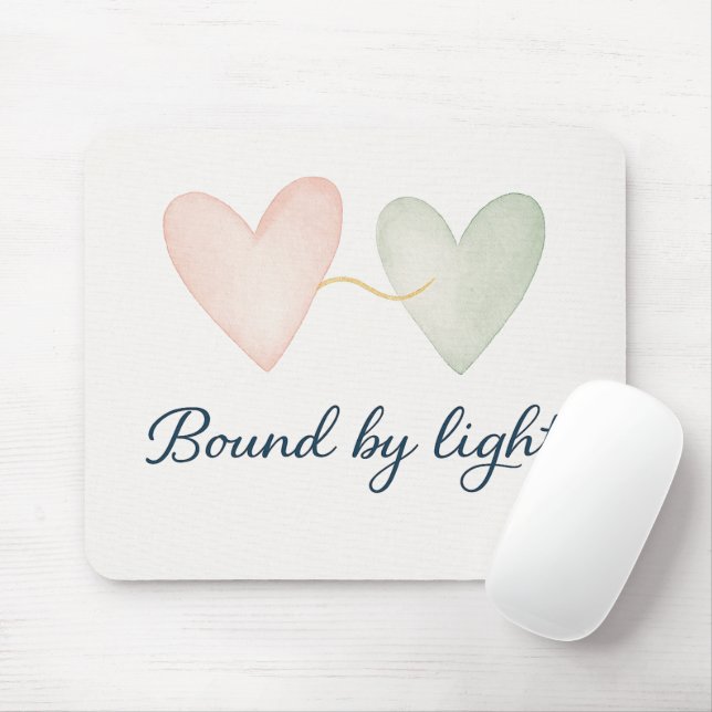 Bound by Light Mouse Mat (With Mouse)