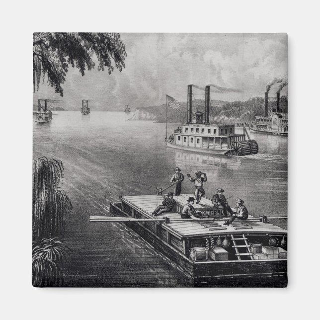 Bound Down the River Magnet (Front)