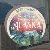 Bound for the Last Frontier Alaska Cruise Door