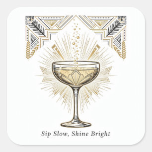Bound Forever Champagne Sticker