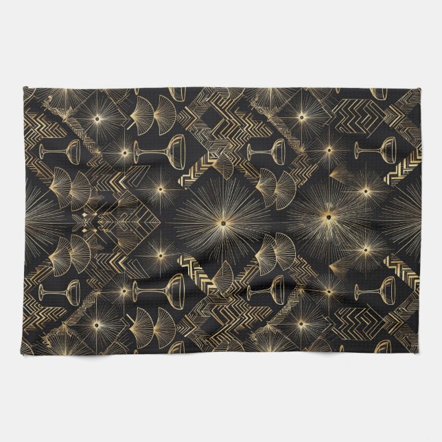 Bound Forever Deco Diva Kitchen Towel (Horizontal)