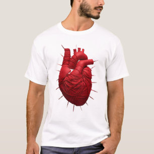 "Bound Heart" Anatomy Art Graphic Tee – Symbolic S