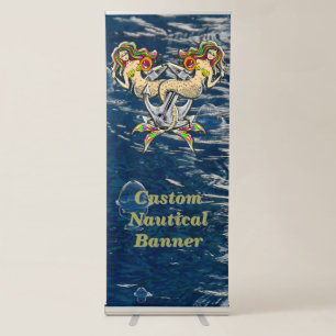 Bound Mermaids Custom Nautical Banner