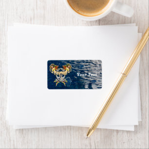 Bound Mermaids - Nautical Design for Ocean Lovers Label