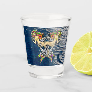 Bound Mermaids - Nautical Design for Ocean Lovers Shot Glass