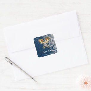 Bound Mermaids - Nautical Design for Ocean Lovers Square Sticker