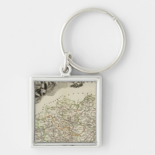 Boundaries Key Ring (Front)