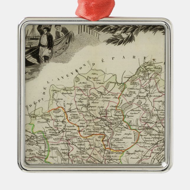 Boundaries Metal Tree Decoration (Front)