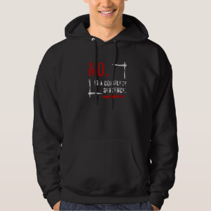 Boundaries No is an Complete Sentences Límites No  Hoodie