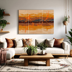 Boundaries of Chaos Canvas Print