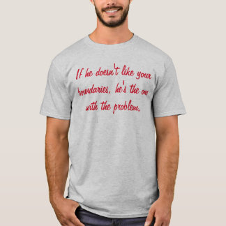Boundaries T-shirt