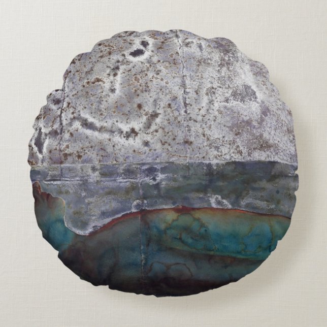 Boundary Beach 2 Round Cushion (Front)