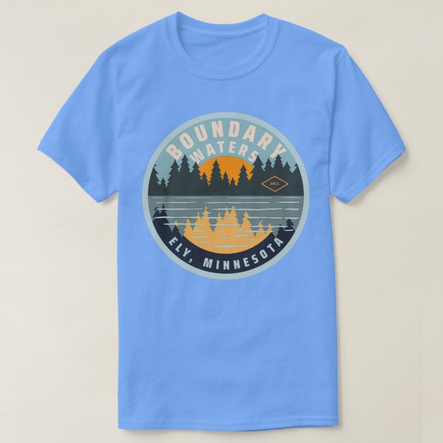 Boundary Waters Canoe Area, Ely, Minnesota  T-Shirt (Design Front)