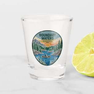 Boundary Waters Canoe Area Wilderness Minnesota Shot Glass