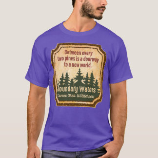 Boundary Waters Canoe Area Wilderness s UUU T-Shirt